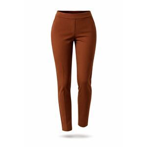 Maison d'Amélie Paris Brown Slim Ankle Pants Size 6 Stretch Career Casual